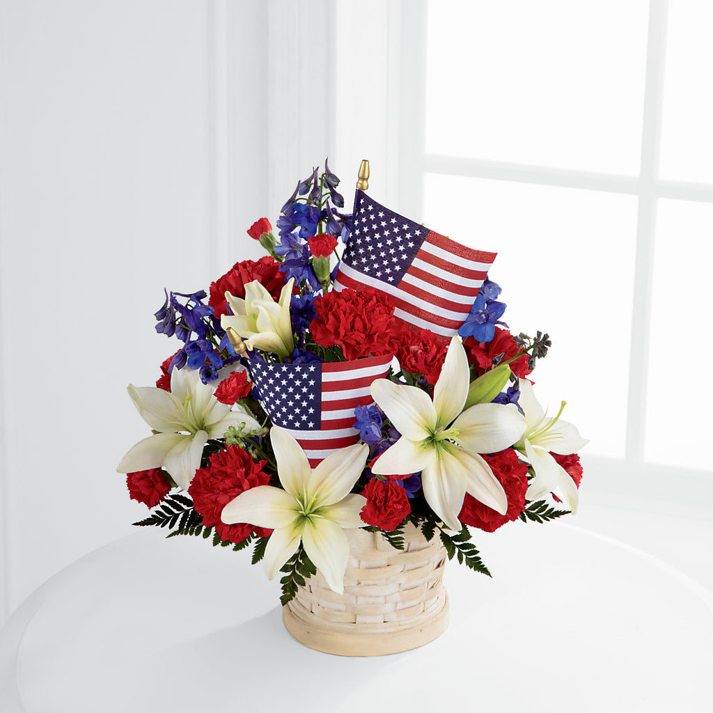 American Glory Bouquet – KRISTINA'S BASKETS AND BOUQUETS, Smithfield NC