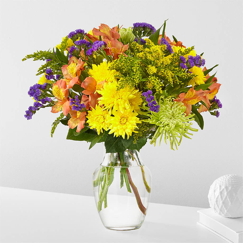 Marmalade Skies Bouquet – KRISTINA'S BASKETS AND BOUQUETS, Smithfield NC