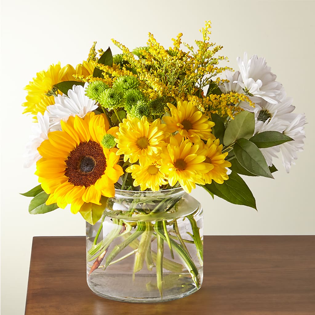Hello Sunshine Bouquet – KRISTINA'S BASKETS AND BOUQUETS, Smithfield NC