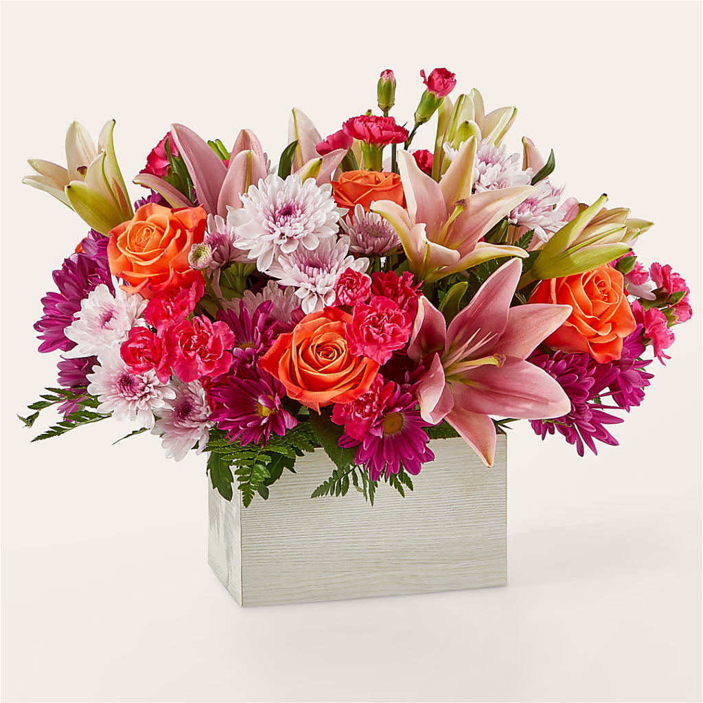 Light of My Life Box Bouquet – KRISTINA'S BASKETS AND BOUQUETS, Smithfield NC