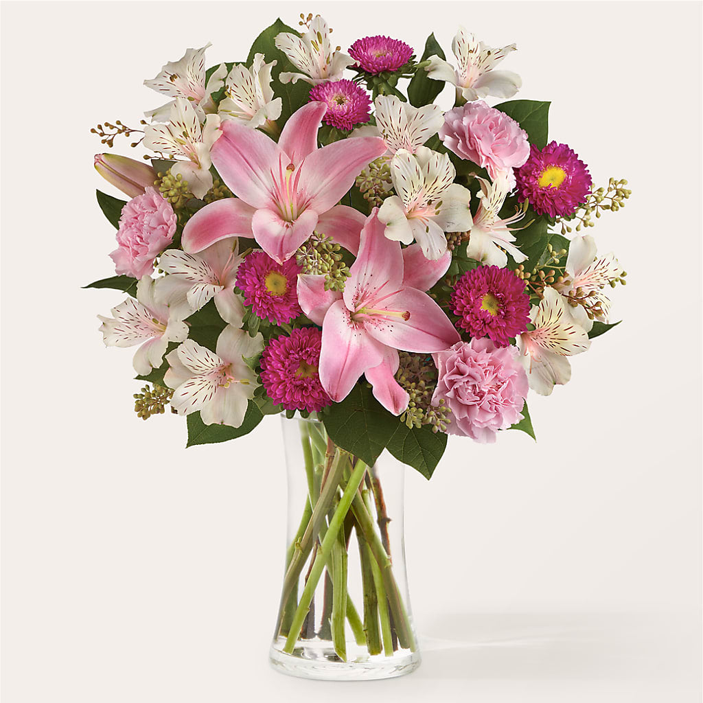 Feeling Fuchsia Bouquet – KRISTINA'S BASKETS AND BOUQUETS, Smithfield NC