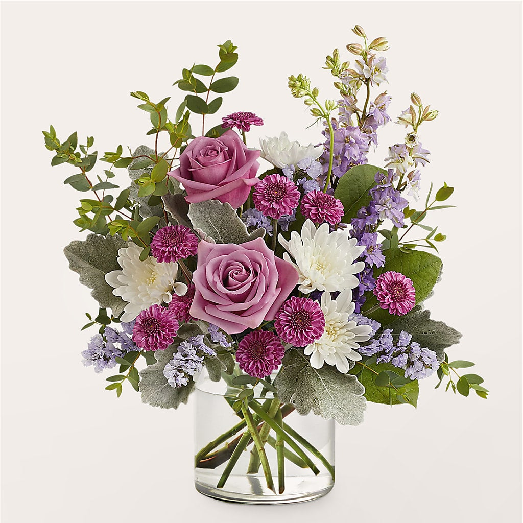 Violet Frost Bouquet – KRISTINA'S BASKETS AND BOUQUETS, Smithfield NC