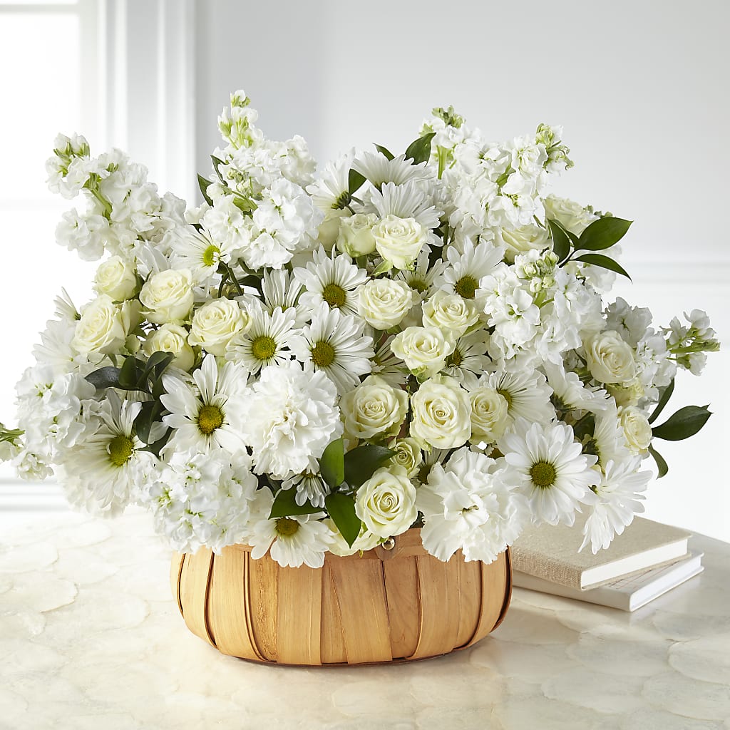 Graceful Garden Basket – KRISTINA'S BASKETS AND BOUQUETS, Smithfield NC
