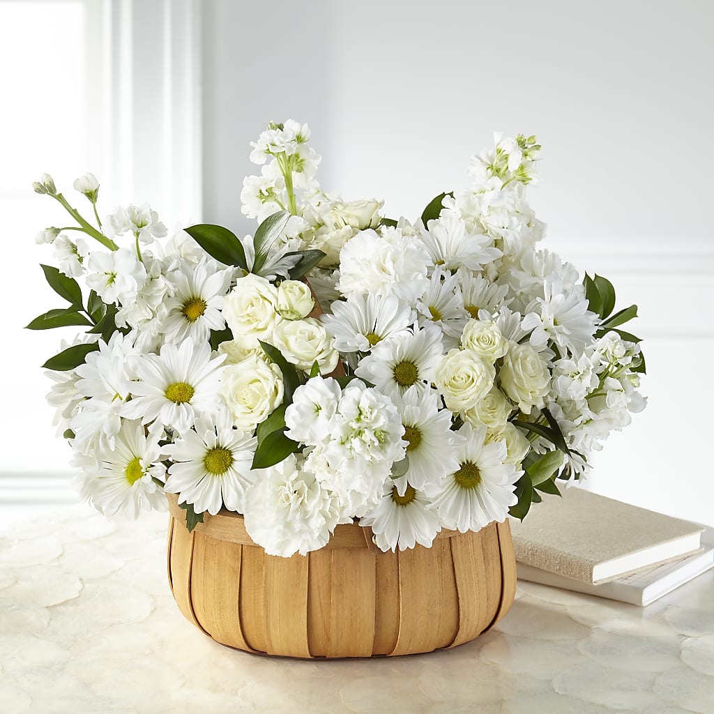 Graceful Garden Basket – KRISTINA'S BASKETS AND BOUQUETS, Smithfield NC
