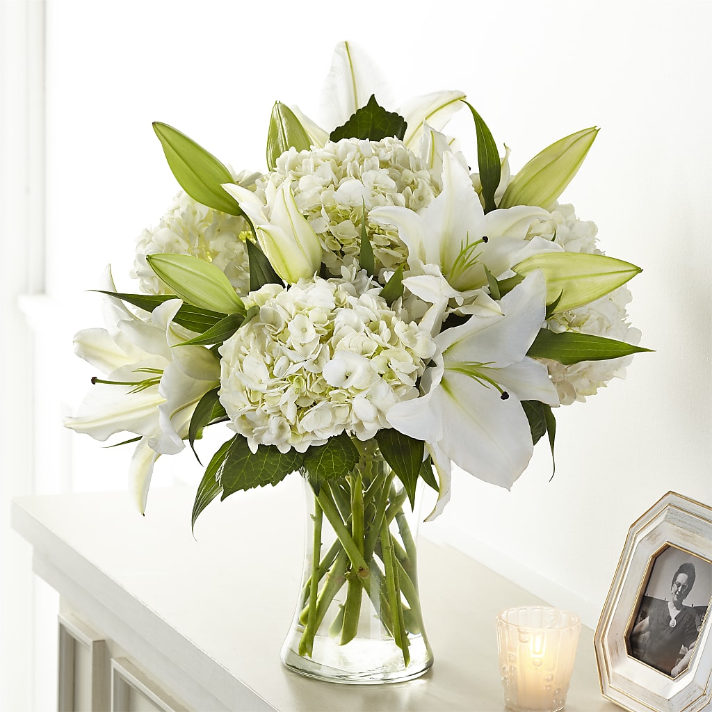Compassionate Lily Bouquet – KRISTINA'S BASKETS AND BOUQUETS, Smithfield NC