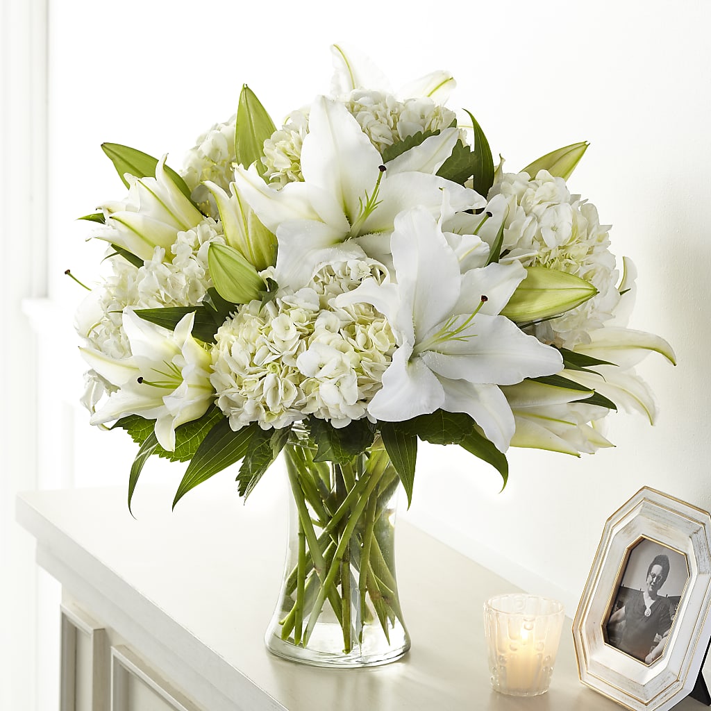 Compassionate Lily Bouquet – KRISTINA'S BASKETS AND BOUQUETS, Smithfield NC
