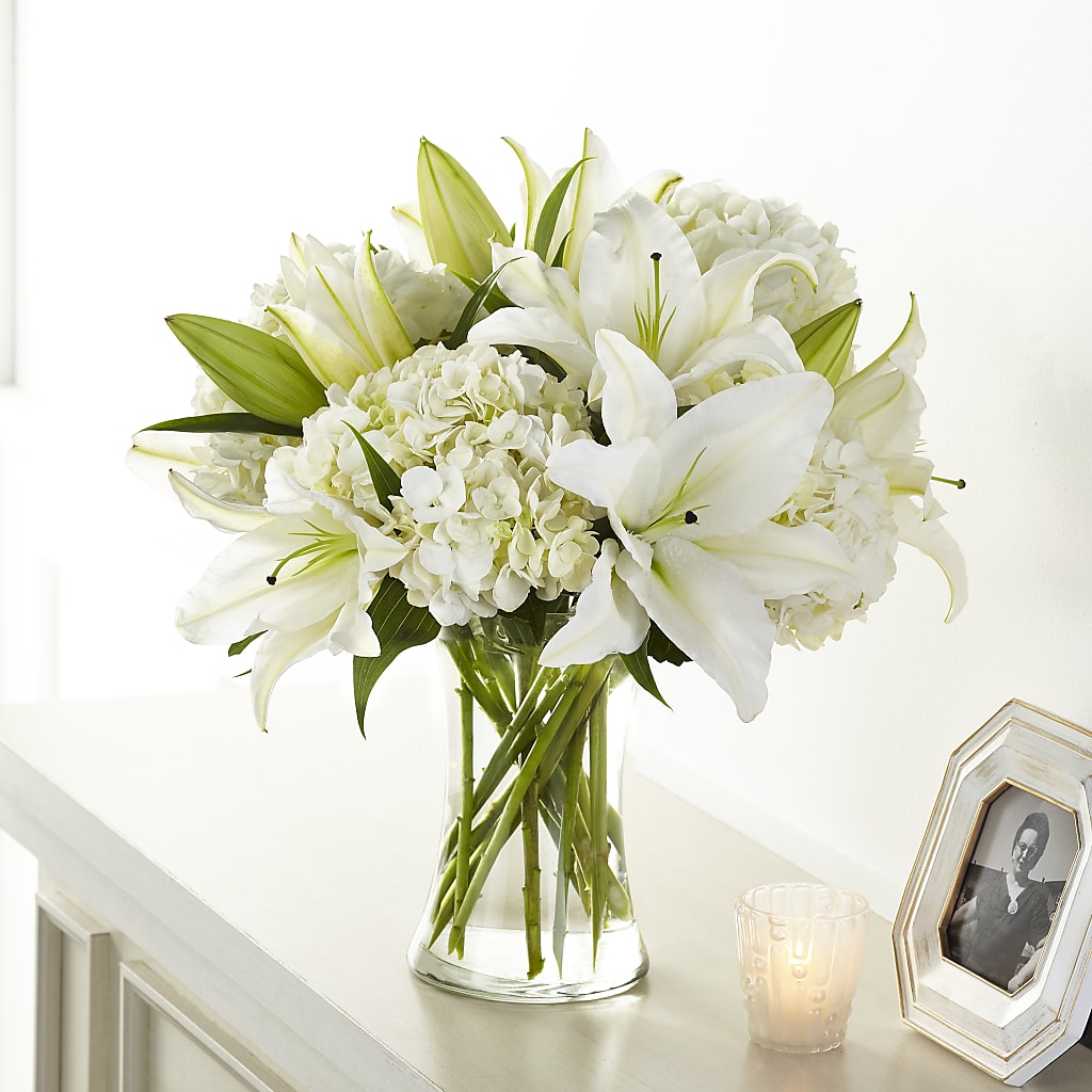 Compassionate Lily Bouquet – KRISTINA'S BASKETS AND BOUQUETS, Smithfield NC