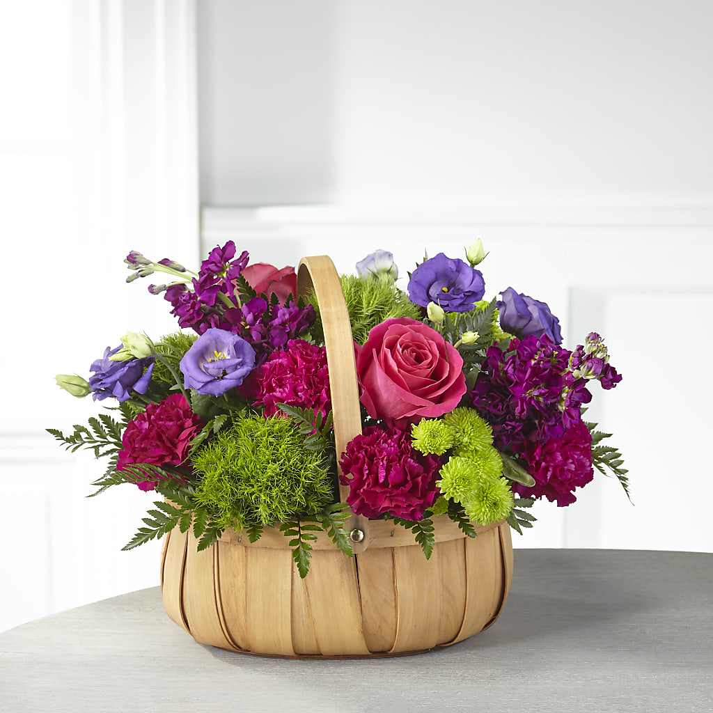 Serene Sanctuary Basket – KRISTINA'S BASKETS AND BOUQUETS, Smithfield NC