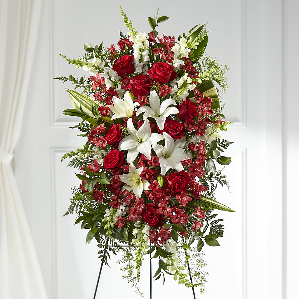 Everlasting Memory Standing Spray – KRISTINA'S BASKETS AND BOUQUETS, Smithfield NC