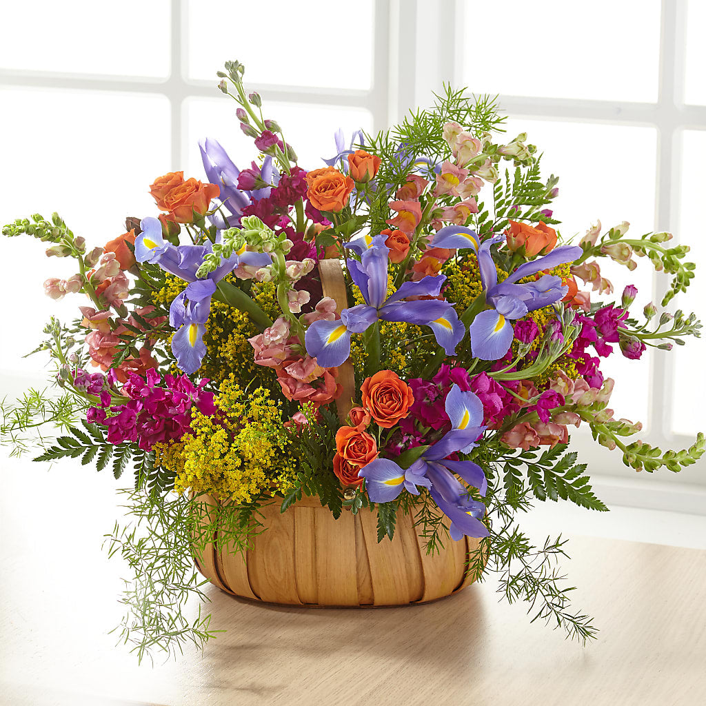 Garden of Life Basket – KRISTINA'S BASKETS AND BOUQUETS, Smithfield NC
