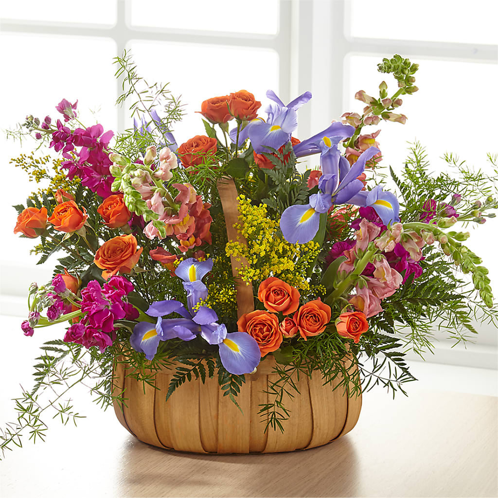 Garden of Life Basket – KRISTINA'S BASKETS AND BOUQUETS, Smithfield NC