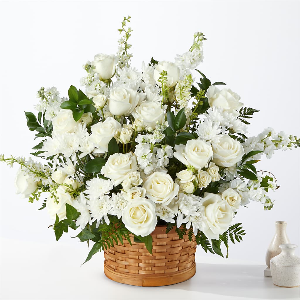 Heartfelt Condolences Arrangement – KRISTINA'S BASKETS AND BOUQUETS, Smithfield NC