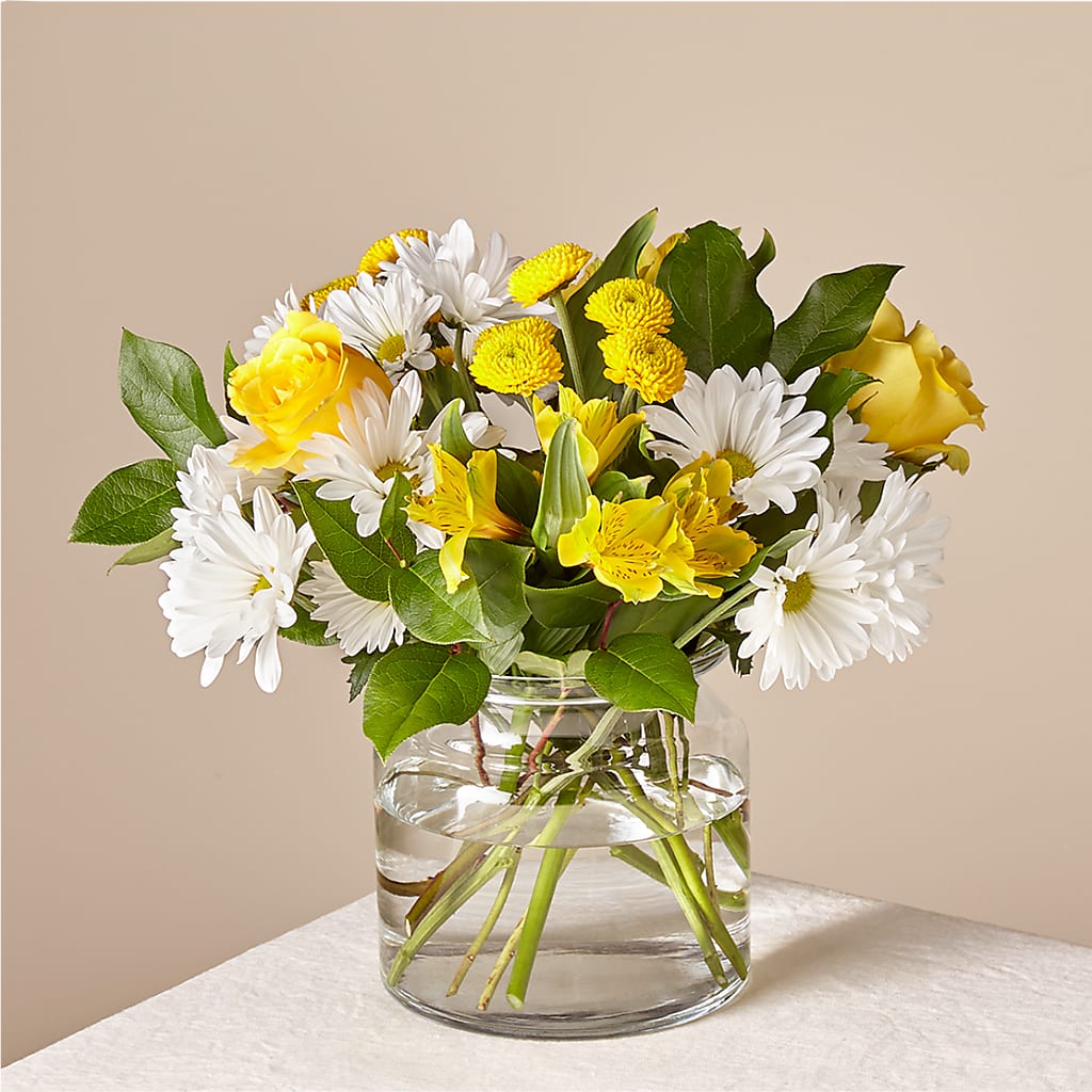 Sunny Sentiments Bouquet – KRISTINA'S BASKETS AND BOUQUETS, Smithfield NC