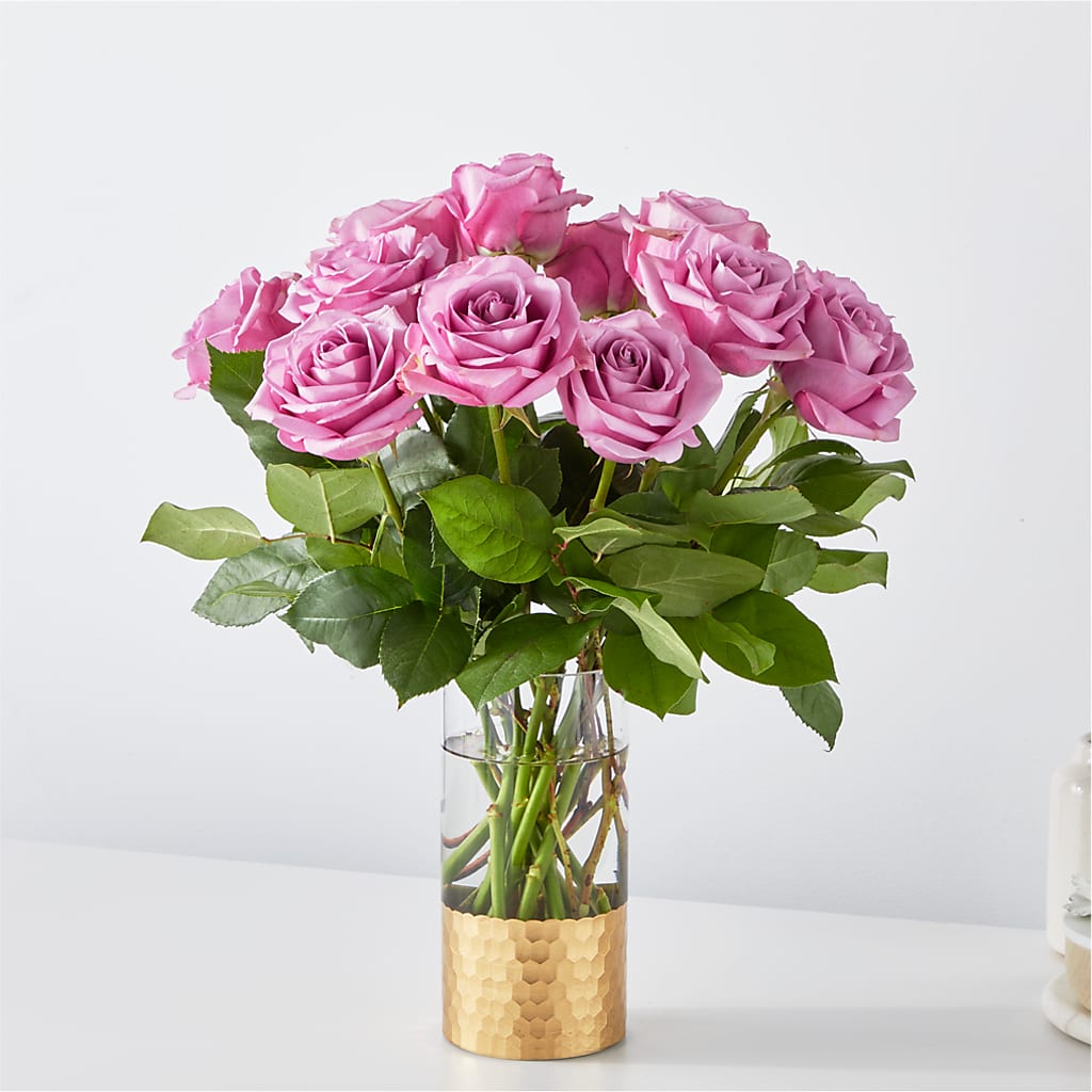 Secret Admirer Lavender Rose Bouquet – KRISTINA'S BASKETS AND BOUQUETS, Smithfield NC