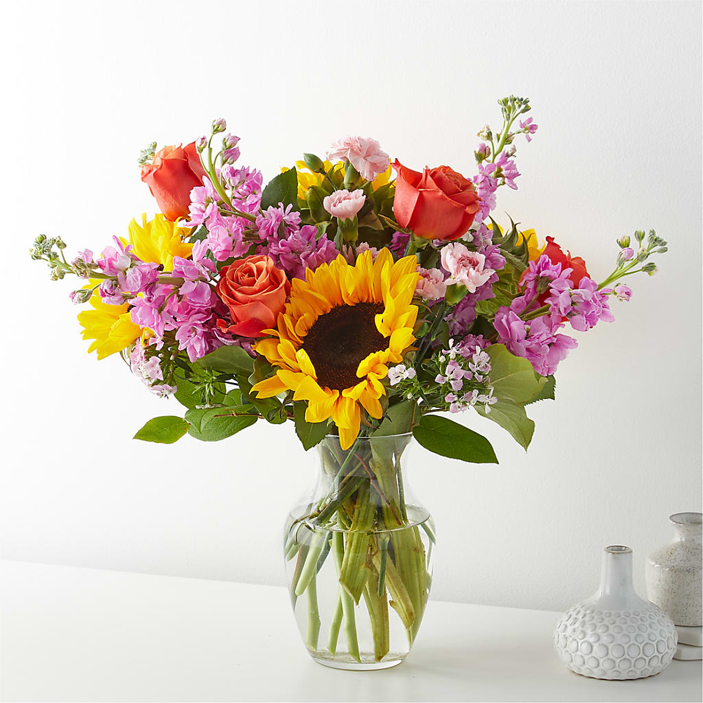 Yellow Brick Road Bouquet – KRISTINA'S BASKETS AND BOUQUETS, Smithfield NC