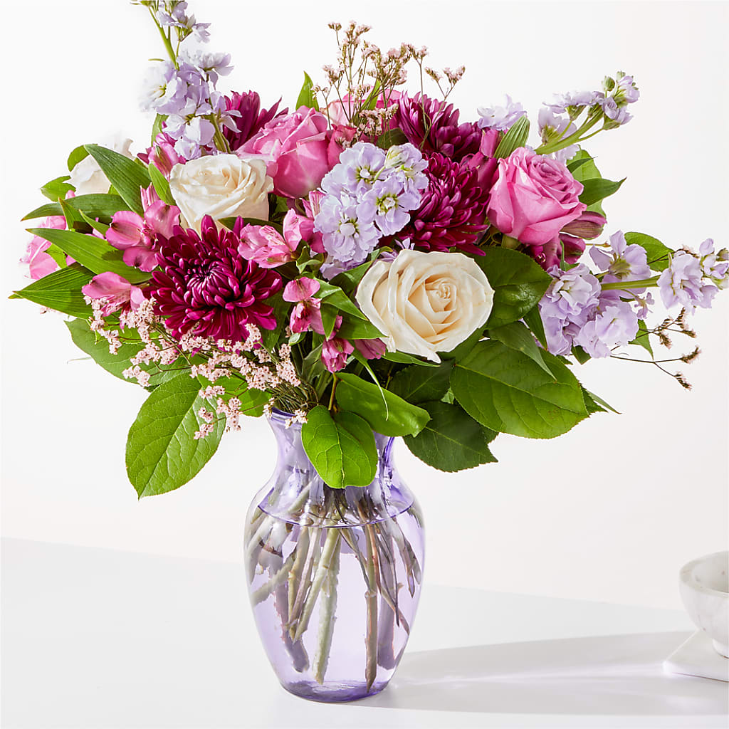 Amethyst Dreams Bouquet – KRISTINA'S BASKETS AND BOUQUETS, Smithfield NC