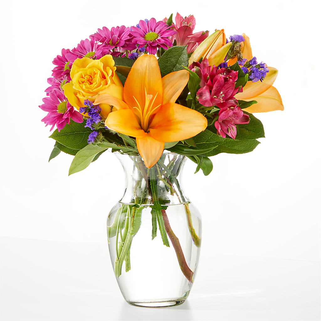 Colorful Visions Bouquet – KRISTINA'S BASKETS AND BOUQUETS, Smithfield NC