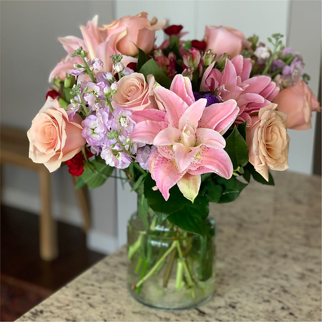 Romantique Bouquet – KRISTINA'S BASKETS AND BOUQUETS, Smithfield NC