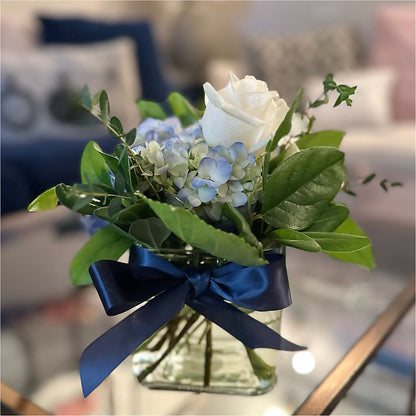 Sky Blue Delight Bouquet – KRISTINA'S BASKETS AND BOUQUETS, Smithfield NC