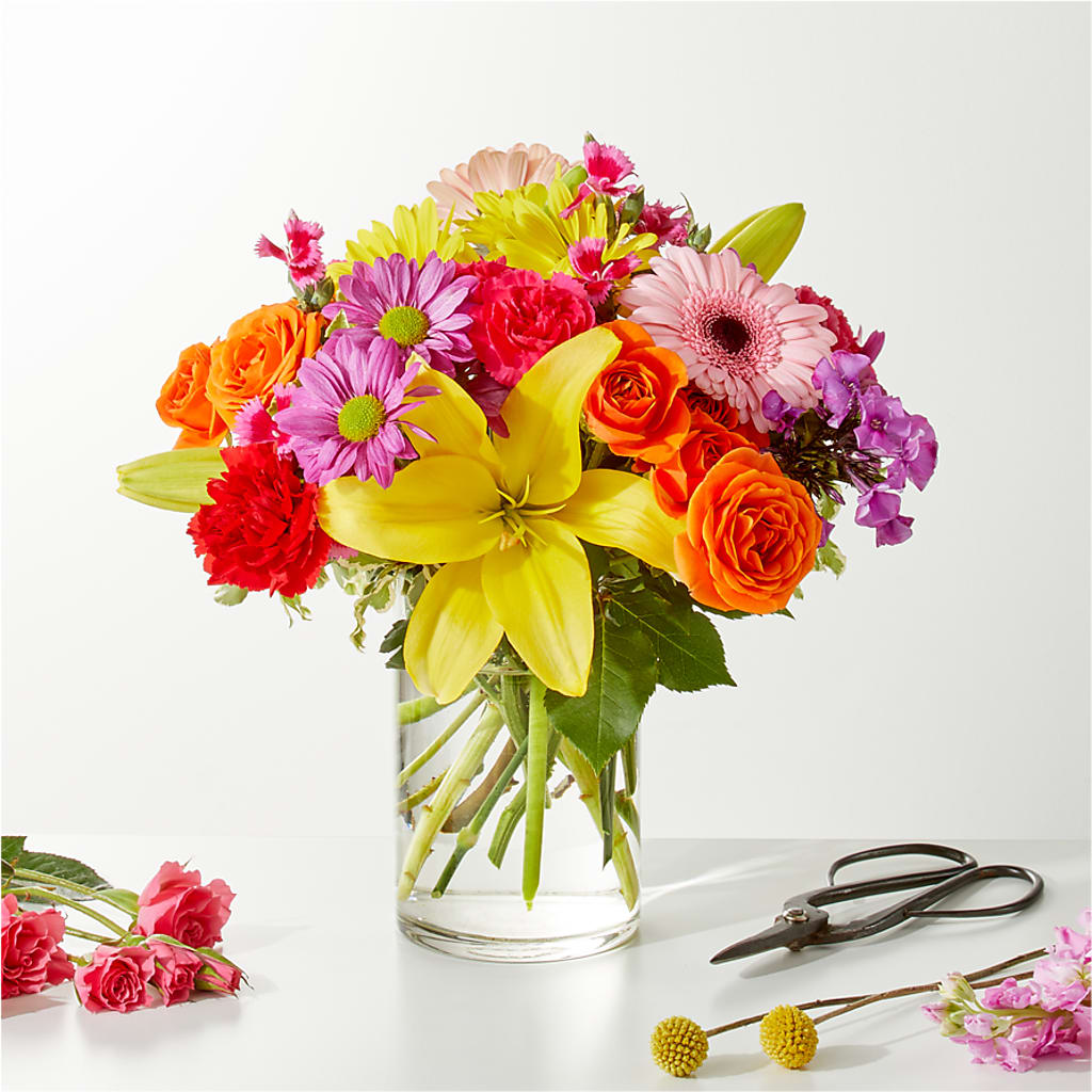 Cue the Confetti - A Florist Original – KRISTINA'S BASKETS AND BOUQUETS, Smithfield NC