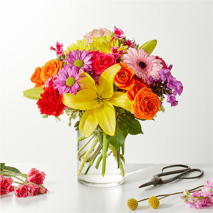 Cue the Confetti - A Florist Original – KRISTINA'S BASKETS AND BOUQUETS, Smithfield NC