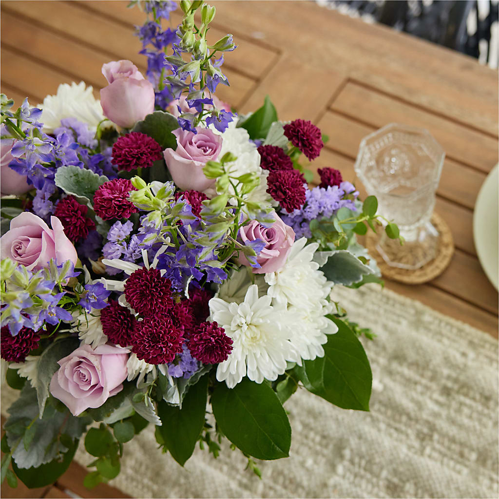 Violet Frost Bouquet – KRISTINA'S BASKETS AND BOUQUETS, Smithfield NC
