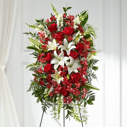 Everlasting Memory Standing Spray – KRISTINA'S BASKETS AND BOUQUETS, Smithfield NC