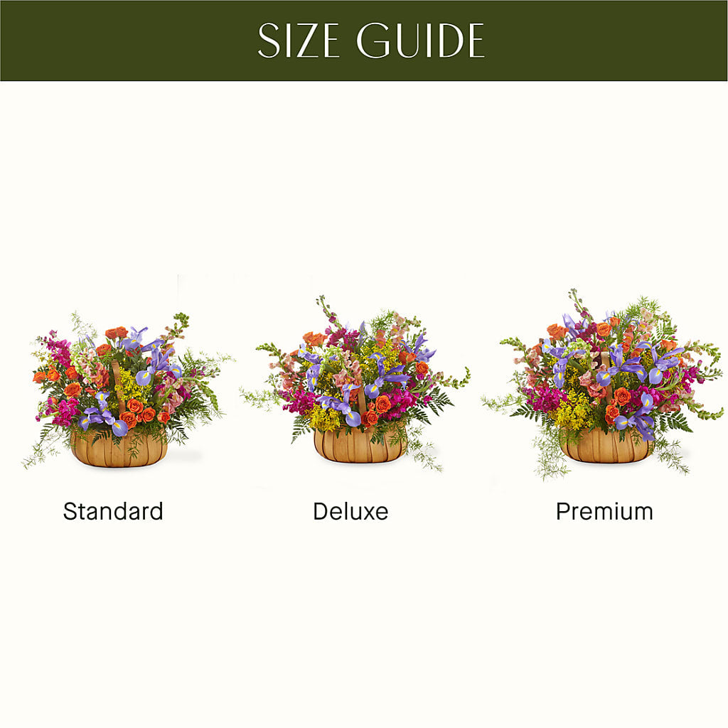 Garden of Life Basket – KRISTINA'S BASKETS AND BOUQUETS, Smithfield NC