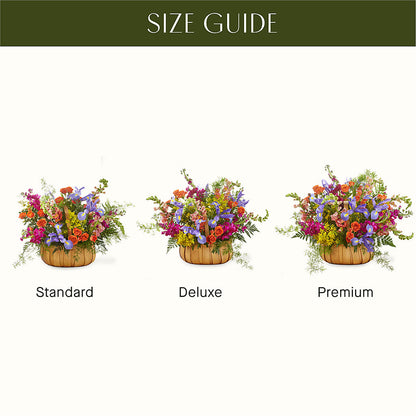 Garden of Life Basket – KRISTINA'S BASKETS AND BOUQUETS, Smithfield NC