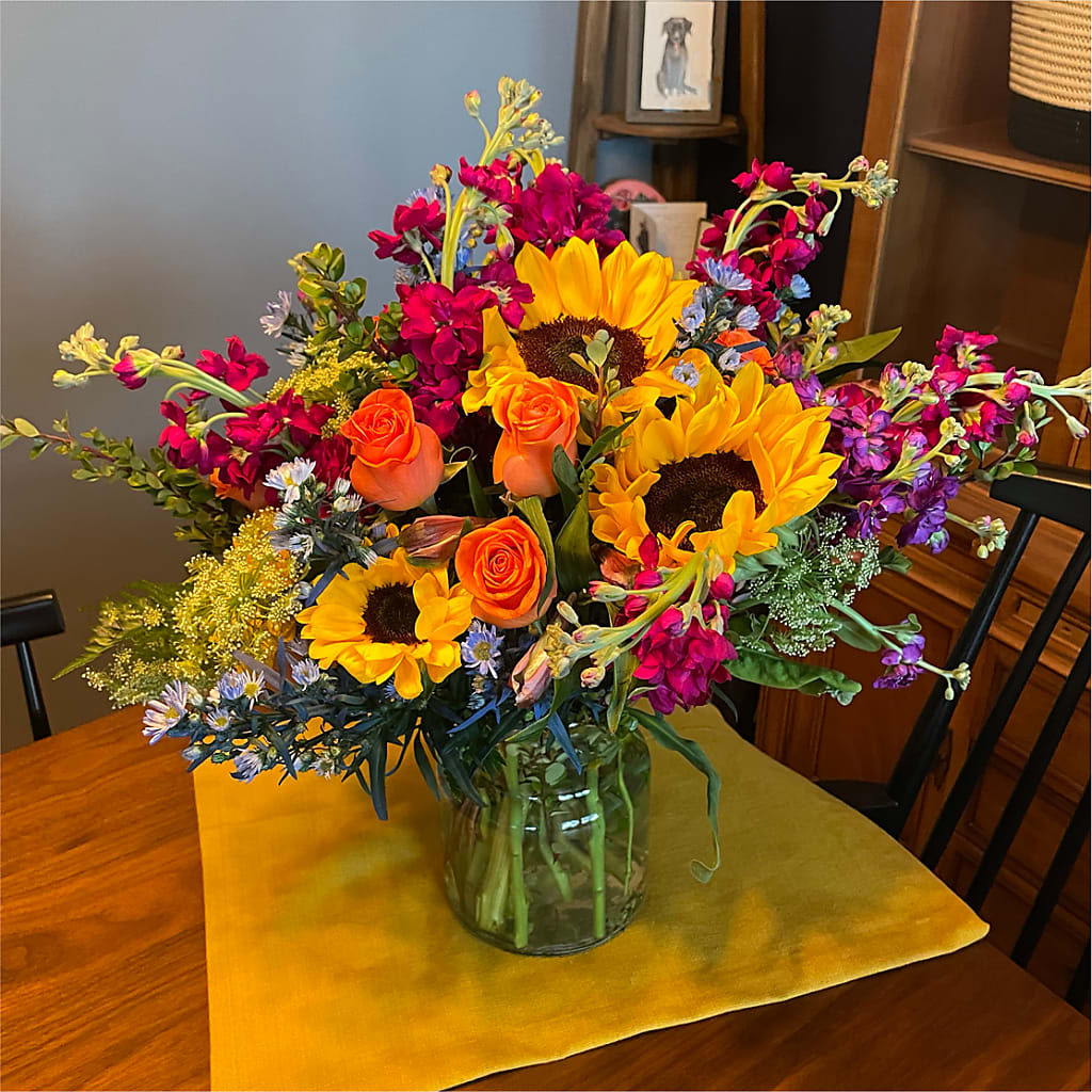 Rays of Life Bouquet – KRISTINA'S BASKETS AND BOUQUETS, Smithfield NC