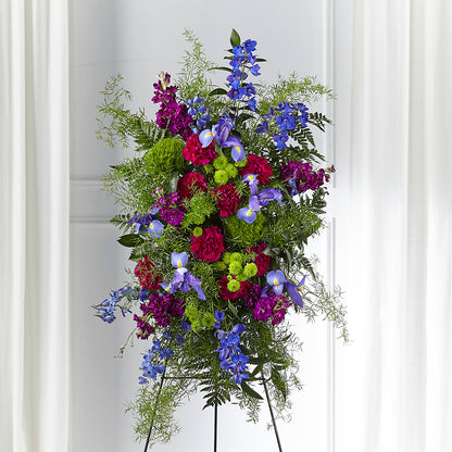 Heavenly Skies Standing Spray – KRISTINA'S BASKETS AND BOUQUETS, Smithfield NC