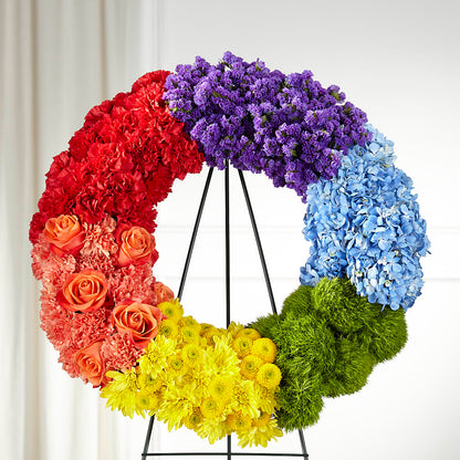 Circle of Love Wreath – KRISTINA'S BASKETS AND BOUQUETS, Smithfield NC