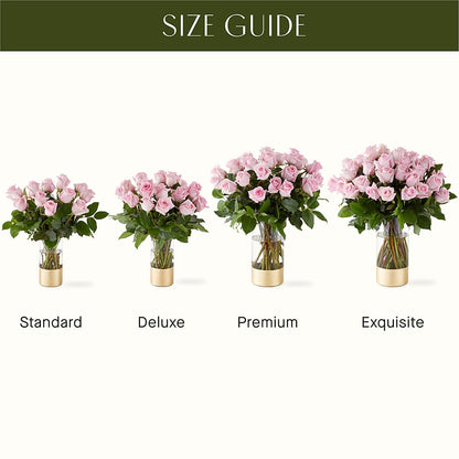 Picture Perfect Pink Rose Bouquet – KRISTINA'S BASKETS AND BOUQUETS, Smithfield NC